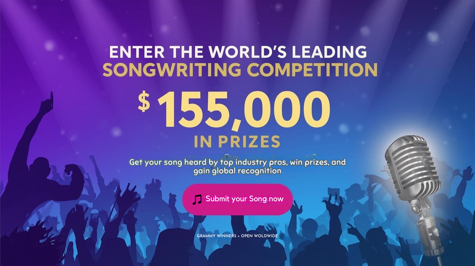 Singing Competition Banner